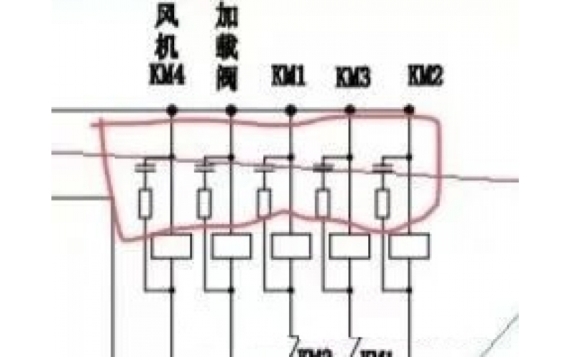 空压机电路里，交流接触器线圈为啥一定要并联阻容吸收器？